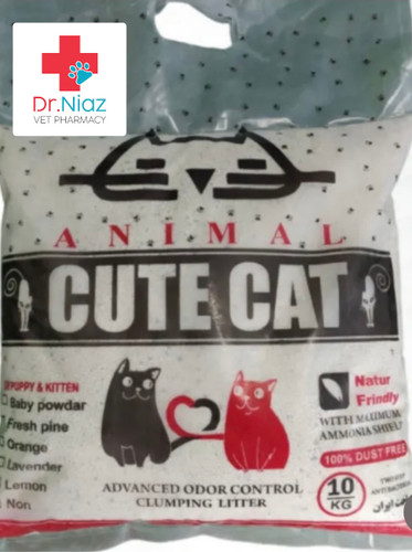 خاک کربن اکتیو کیوت کت ۱۰ کیلویی ارسال فقط با اسنپ