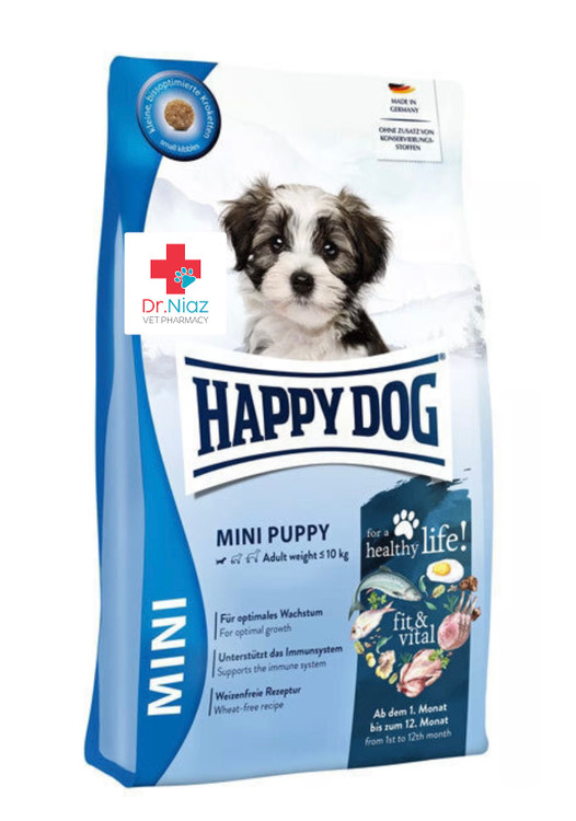غذای خشک سگ هپی داگ مینی پاپی( توله نژاد کوچک)