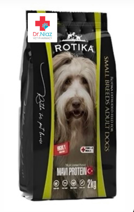 غذای خشک سگ نژاد کوچک روتیکا ۲ کیلویی