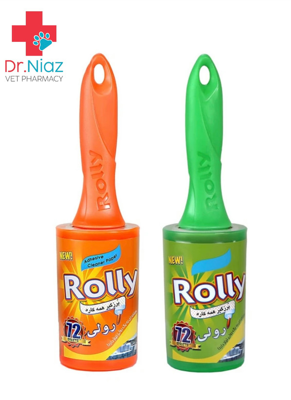 پرزگیر رولی چسبی لیوان دار