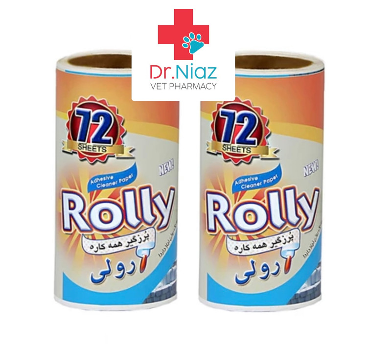 یدک رولی چسبی دوعددی ۷۲ برگی