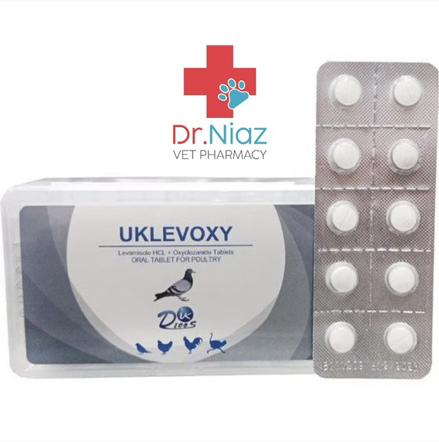 یک جعبه ده ورقی ده عددی قرص ضدانگل دوترکیبه کبوتر و پرندگان انگلیسی لووکسی کر