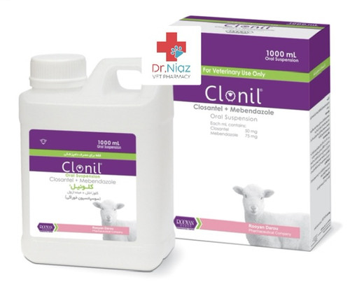 شربت سه کاره ضدانگل کلونیل یک لیتری .رویان دارو