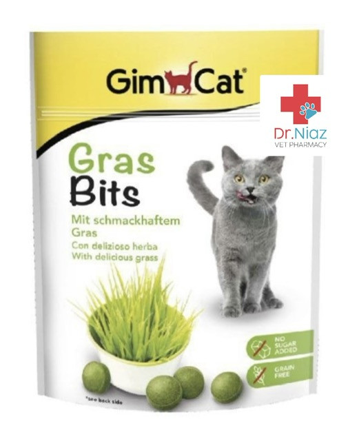 قرص علف گربه-تشویقی فیبر دار- جیم کت آلمان-اصل