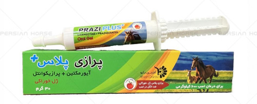 خمیر ضدانگل اسب پرازی پلاس( آیورمکتین+ پرازی کوآنتل)